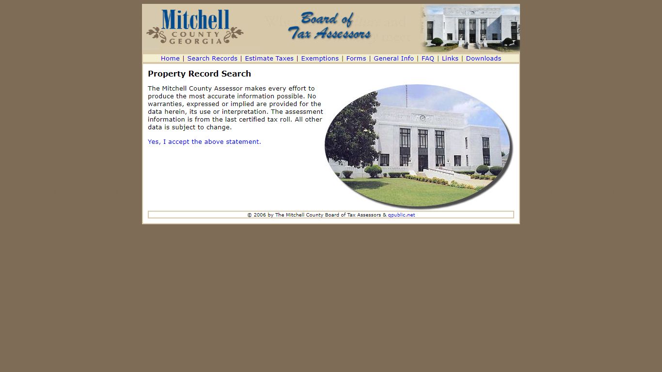 Mitchell County Tax Assessor's Office